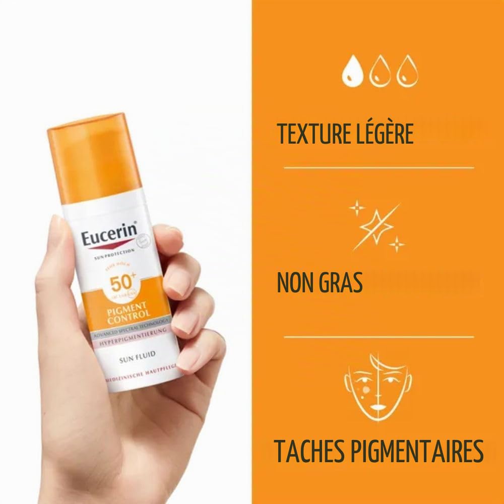 Eucerin Pigment Control LSF 50+ Sun Fluid, 50 ml Solution