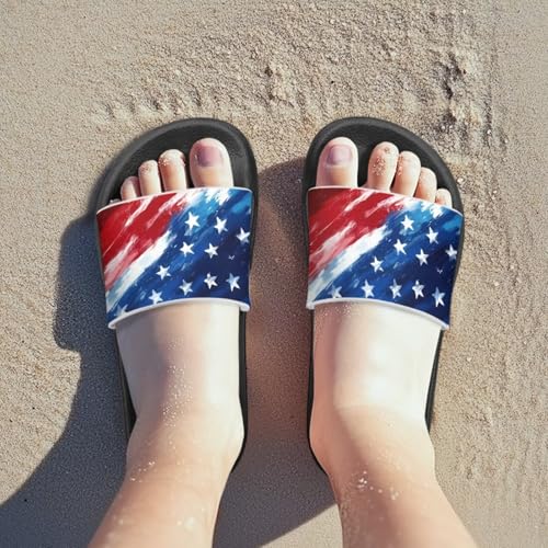 Image of Slides for Boys Girls Quick Drying Kids Slides Sandals Non-Slip