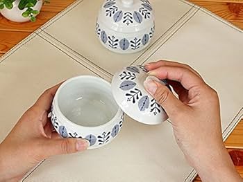 出西窯クリーム色 蓋付きスープ椀 陶器製 茶碗蒸し 和カフェスタイル ジャポネココット蓋付き 茶碗蒸し