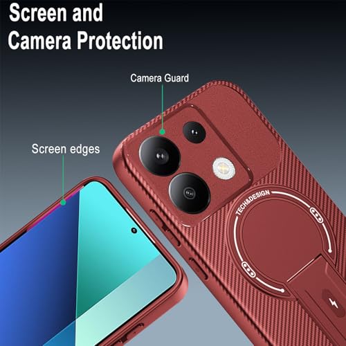 Coque Xiaomi Redmi Note 13 4G Asuwish antichoc silicone souple carbone Note 13 - 7