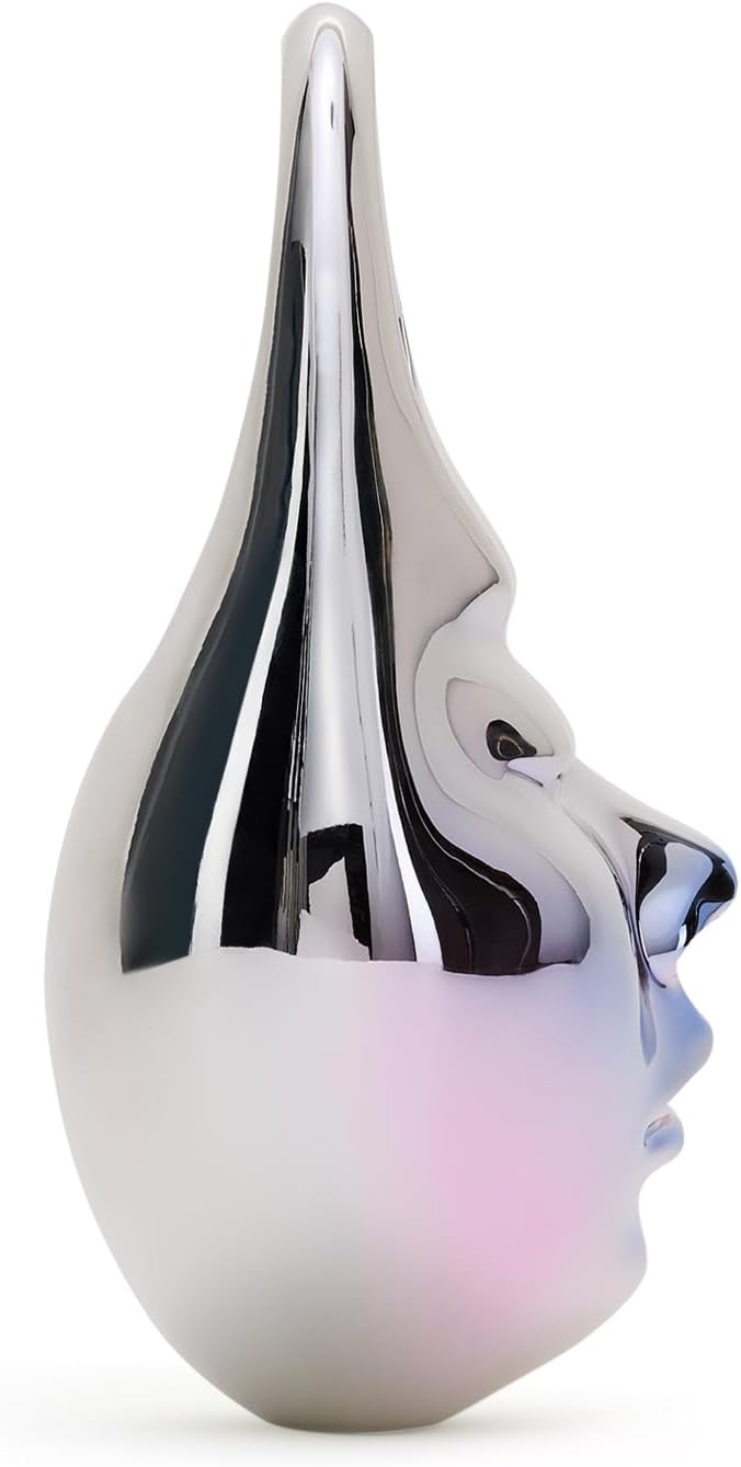 JW PEI Women's Lillian Face Crescent Top Handle Bag - Silver - Image 5