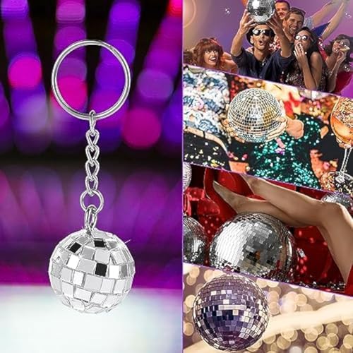 Mini boule disco porte-clés : solution déco et cadeaux pour ratés de soirée - 6