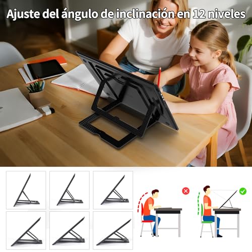 Tablero de luz A3 recargable TOHETO con soporte regulable para diseño 2
