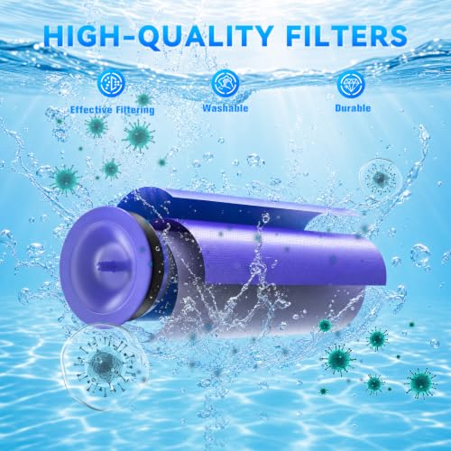 Image of 10000mAh 21.6V V8 Battery Replacement for Dyson V8 SV10 pack 6 cell 215681 Battery 96783402 967834-05 Compatible with Dyson Animal Motorhead Absolute Fluffy Trigger Vacuum Cleaner with LCD Display