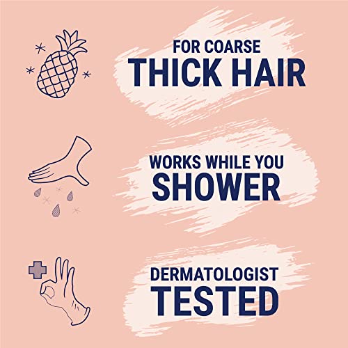 Nair Sensitive Formula Shower Cream Hair Remover With Coconut Oil And Vitamin E, 12.6Oz #TOP4