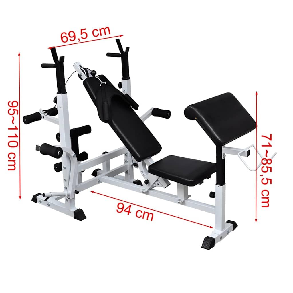 Genérico Banco Multi Peso,Deportes,Fitness y musculación,Levantamiento de Pesas,Máquinas de Levantamiento de pesas-90365