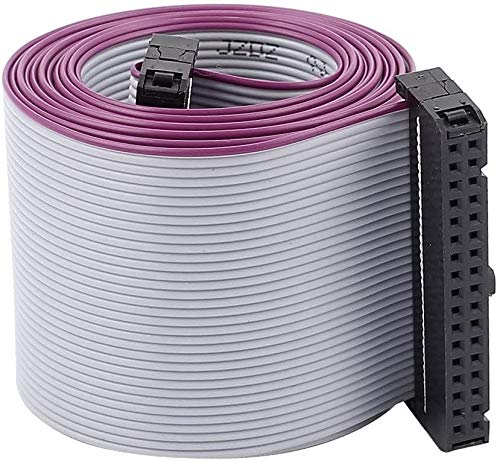 40 Pins X FC/FC Wire Ribbon Cable And Connector 2.54mm Pitch Gray 40CM Length 1 x Pcs (B08XVTV8LP) Amazon Price History, Amazon Price Tracker