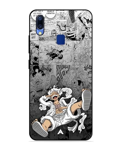 Image of Premium Anime 2 Case for Vivo Y95 (Glossy Finish) Soft-Touch Metal TPU Back Cover, Shockproof, Designer, Aesthetic Mobile Phone Case