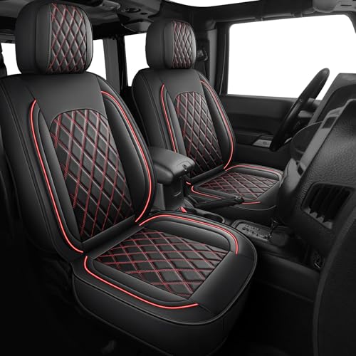 Housse de siège Wrangler JK 4 portes cuir synthétique étanche MIROZO