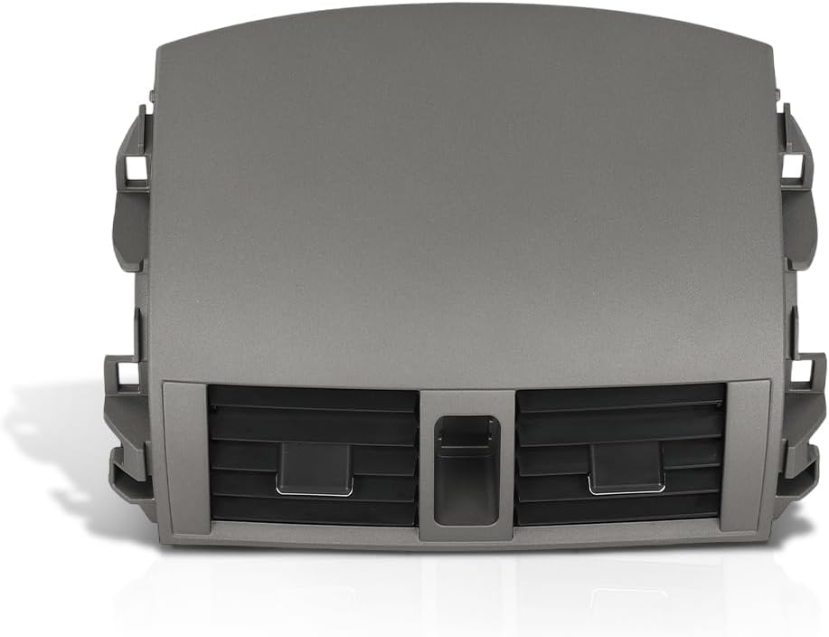 Dashboard Dash Center A/C Dash Air Vent Trim Cover Compatible with Toyota Corolla 2008-2013, Dashboard Upper Bezel Trim, 55435-02220, 55436-02180 55670-02160, 55663-02060