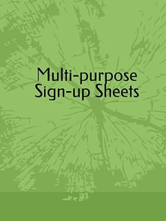 Multi-purpose Sign-up sheet