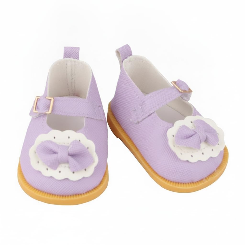 Doll Shoes Set for 18-inch American Girl Dolls, Bowknot Cute Shoes SH-0098-1-image-39