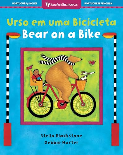 Image of Bear on a Bike (Bilingual Portuguese & English) (Barefoot Bilinguals)