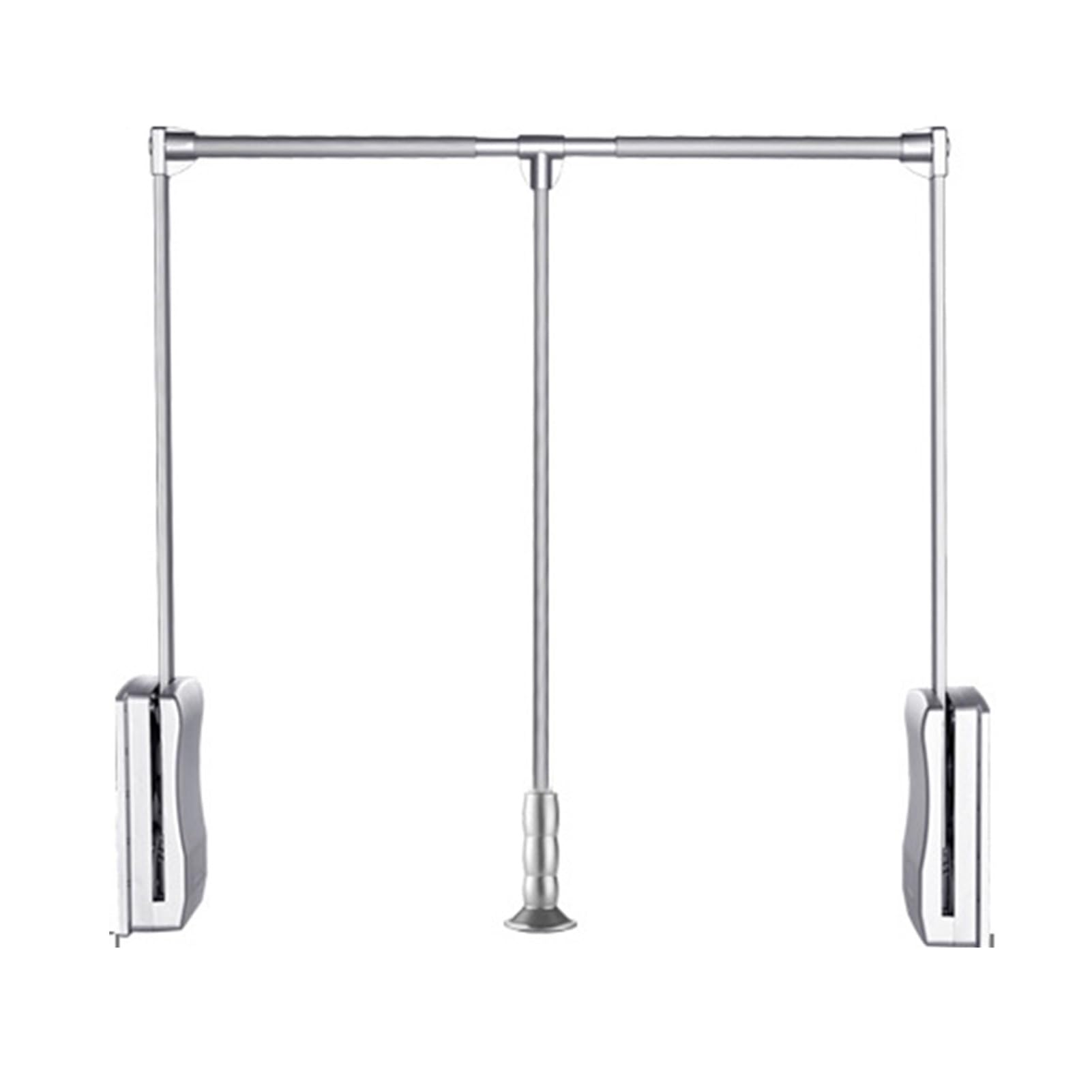 Tringle de placard réglable pour optimiser un grand dressing moderne