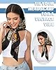 AWAYTR 35” Large Square Satin Head Scarf - 3Pcs Sa... #5