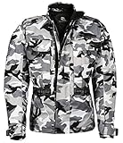 büse motorradjacke camouflage PASSFORM - ein verstellbarer Gürtel bietet viele Verstellmöglichkeiten, damit diese optimal sitzt. Verfügbar ist die Jacke in verschiedenen Größen, beachten Sie unbedingt auf die Maße, diese finden Sie unter den Bildern.
