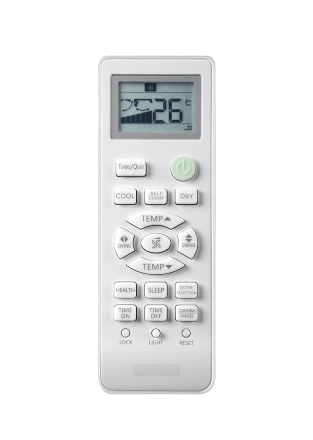 GMQ Air Conditioner Remote Control Compatible for Haier AC Remote Split AC-131C [Compatible for Haier AC Remote] White-image-4