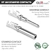 JRready DT Connector 2 Pin, Deutsch Crimp Tool for Size 16 Stamped Contacts Kit, Pin Removal Tool Kit