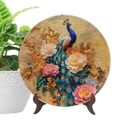 Assiette puzzle 3D avec support le cadeau d'anniversaire idéal