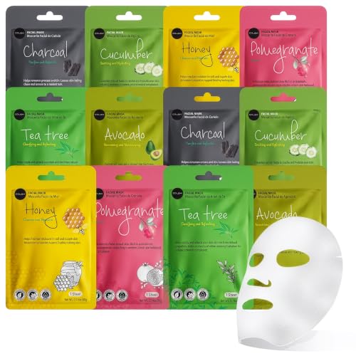 celavi Essence Facial Face Mask Paper Sheet Korea Skin Care Moist...