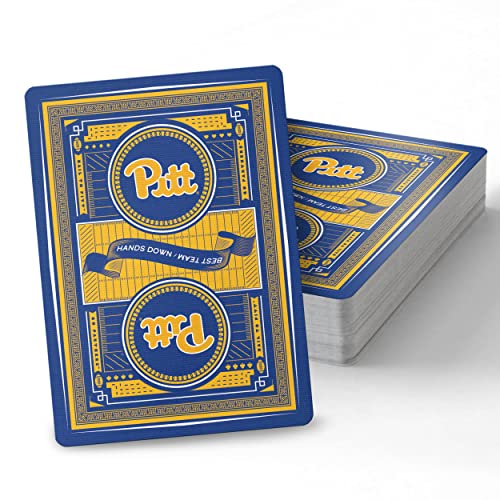 Image of YouTheFan NCAA Officially-Licensed Playing Cards - Original Artwork on All face Cards and Jokers - Team's Official Colors - Quality Linen Texture - Designed in The USA