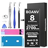 [2700mAh] Battery for iPhone 8,(2021 New Version) BOANV Ultra High Capacity A1863/A1905/A1906...