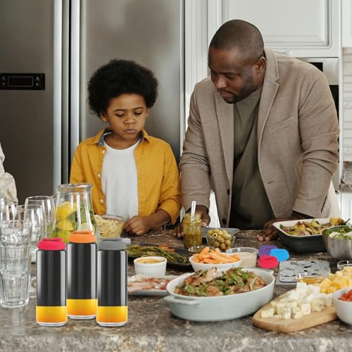 Catelves Getränkedosen Deckel mit Mund, 4 Stück Getränkedosen Verschluss, Dosenverschluss Getränkedosen, Dosendeckel Getränkedose Tragbare, Wiederverwendbares Deckel für Dosen Bier/Cola/Sprudel(Grau)