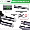 RBRL Béquille de vélo à double jambe, support central robuste et réglable, support pour vélos réglables de 24 à 29 pouces, en alliage d'aluminium, support de rangement #3