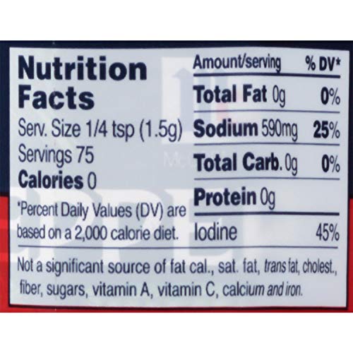 Morton, Iodized Salt & McCormick Ground Pepper Shaker Set - Image 2