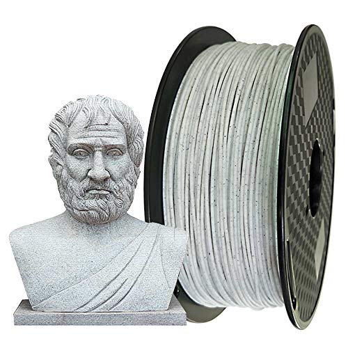 CC3D Marble PLA Filament 1.75mm 3D Printing Filament 1KG 2.2LBS 3D Printer Material Sparkly Stone Rock PLA Filament