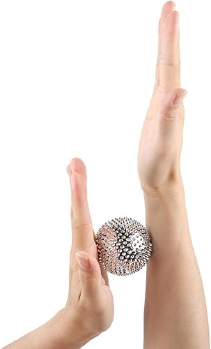Miniatura 6 de Masajeador de bola de acupresión masajeador activo con pinchos para mano, pie, cuello, espalda, hombro, cintura, punto de activación, acción de