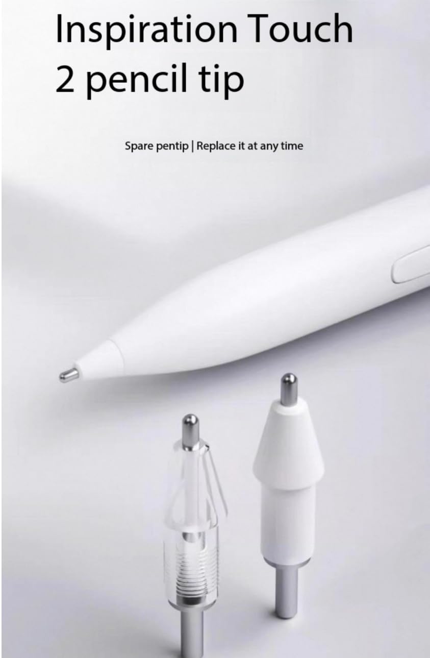 2 Pack | Repuesto Puntas Metálicas para Lápiz Táctil Xiaomi de 2.ª Generación | Punta Compatible con Tableta Xiaomi Mi Pad 6/6 Pro | Alta Sensibilidad para Escribir y Dibujar