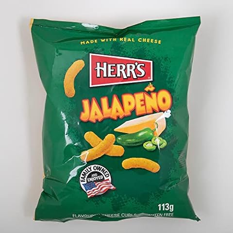 Herr's Jalapeno Cheese Curls 113g Cover
