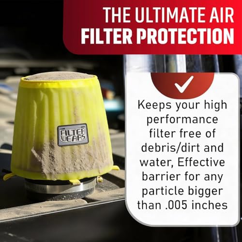 Image of FILTERWEARS Pre-Filter K148Y For K&N RU-4740 RE-0930 RE-0950, 22-8033PK