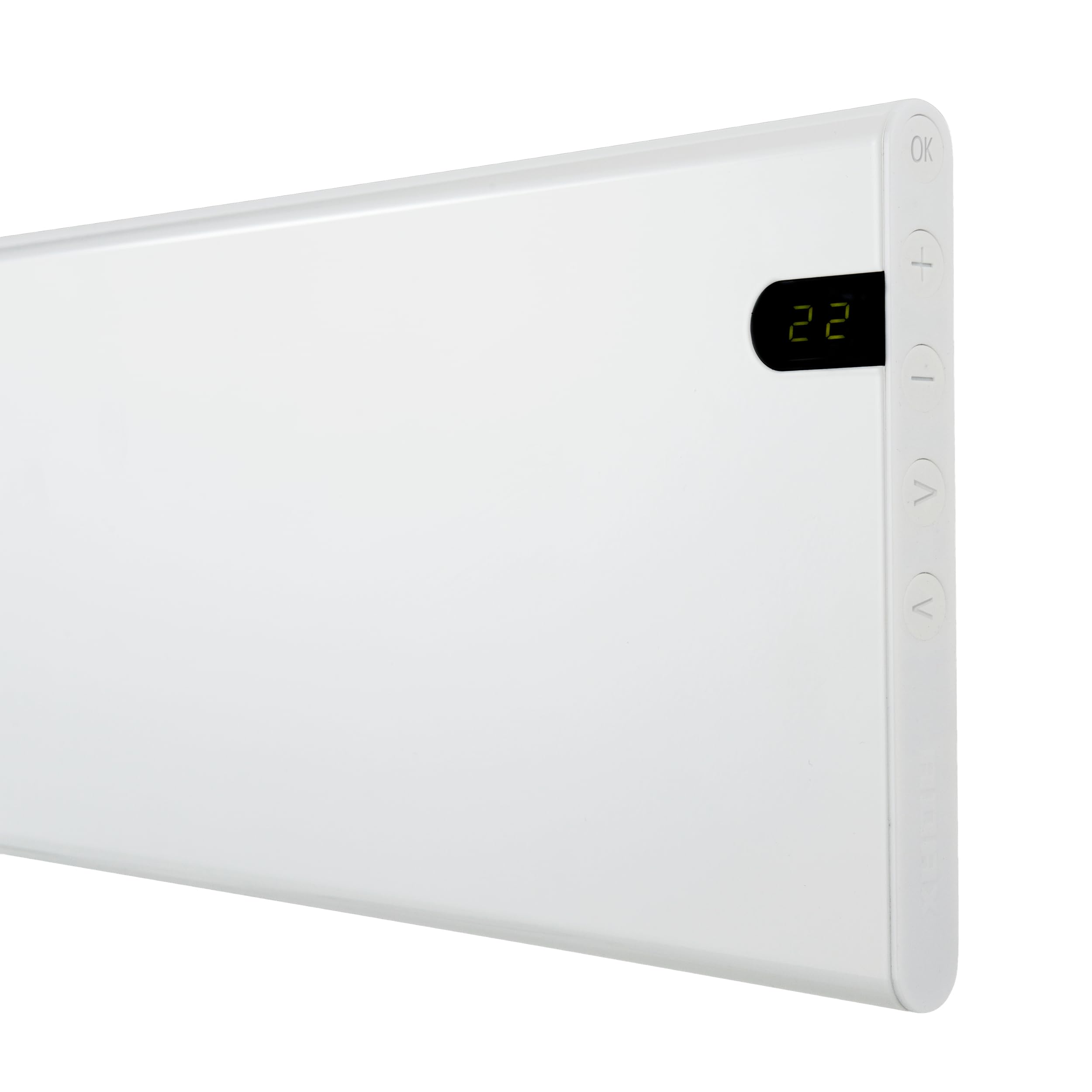 Adax Neo NL - Radiador Electrico Bajo Consumo 800W | Calefactor Bajo Consumo | Radiador eléctrico moderno | Altura 200mm | Calefactor Electrico KDT Blanco | IP20