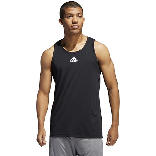 adidas Men's Heathered Tank Top