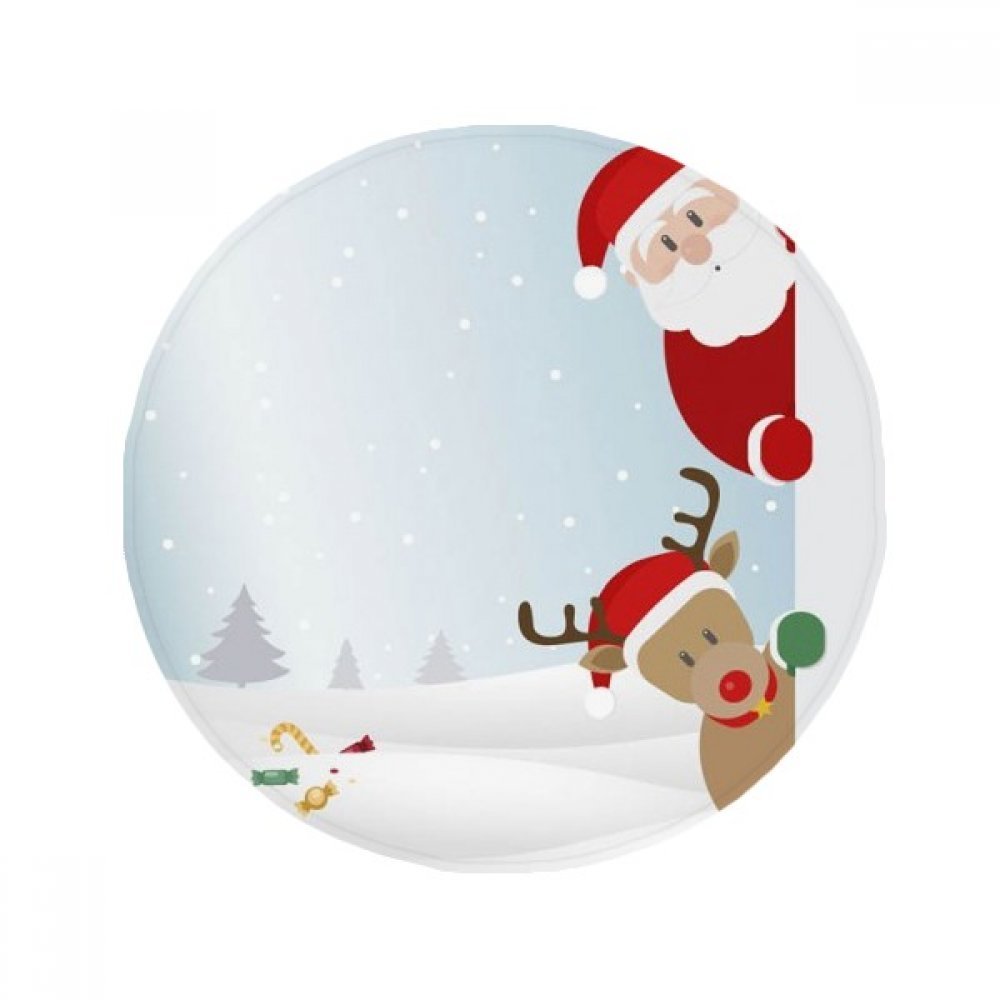 Tapis de bain Père Noël anti-glisse solution sols humides entrée élan