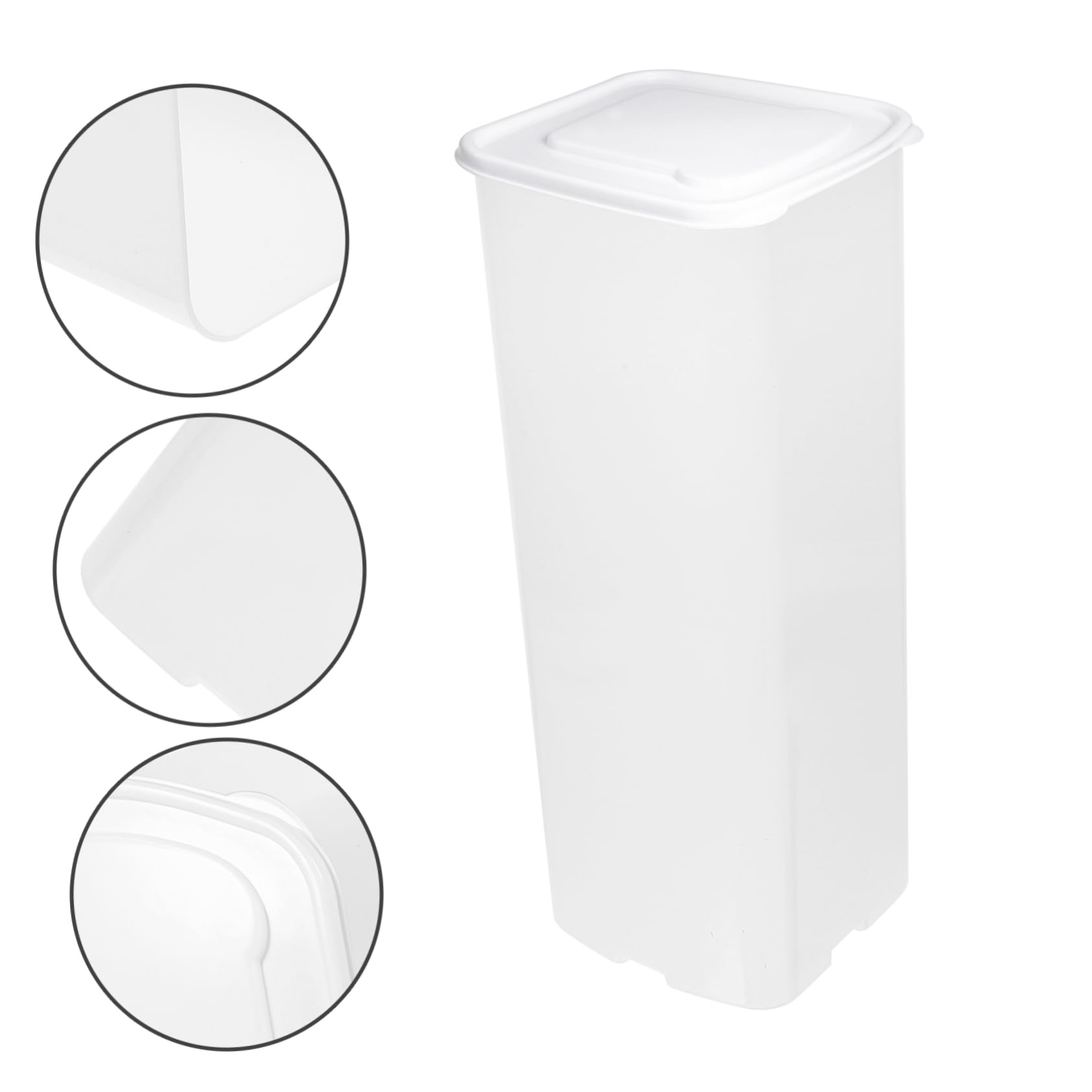 Alipis Caja De 2 Piezas Caja De Almacenamiento De Pan Porta Pan era De Herméticos Portador De Con Tapa Cajas De Páginas Reutilizable