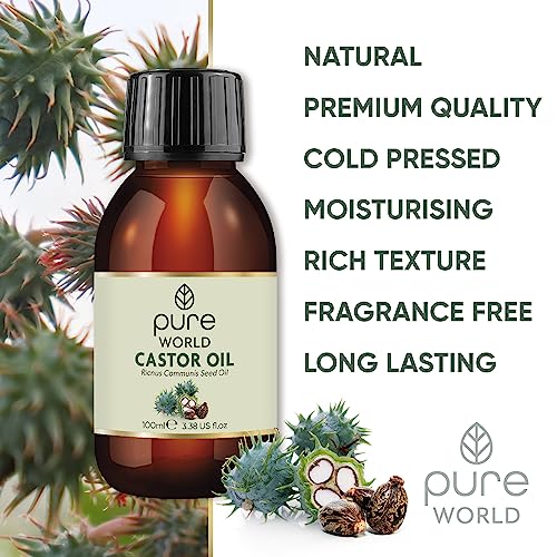 100ml Pure Natural Castor Oil - Cold Pressed, Hexane Free - Image 4