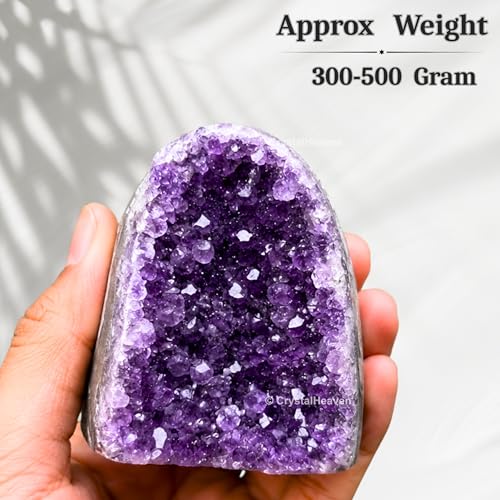 Image of Amethyst Crystal Stone Certified Cluster, 300 to 500 Gram