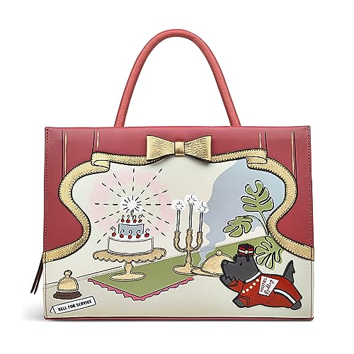 RADLEY London The Hotel Copper Pink Medium Zip-Top Multiway Bag  