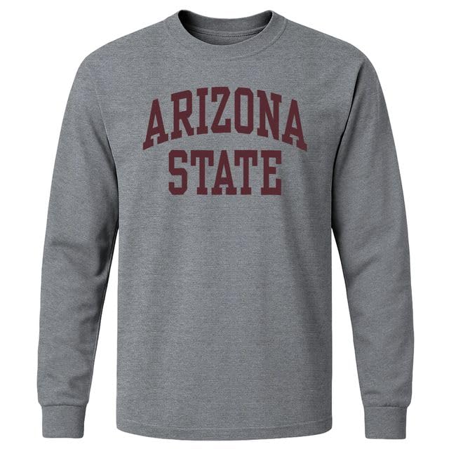Barnesmith Mens Classic - Cotton Long Sleeve T-Shirt with Classic Logo