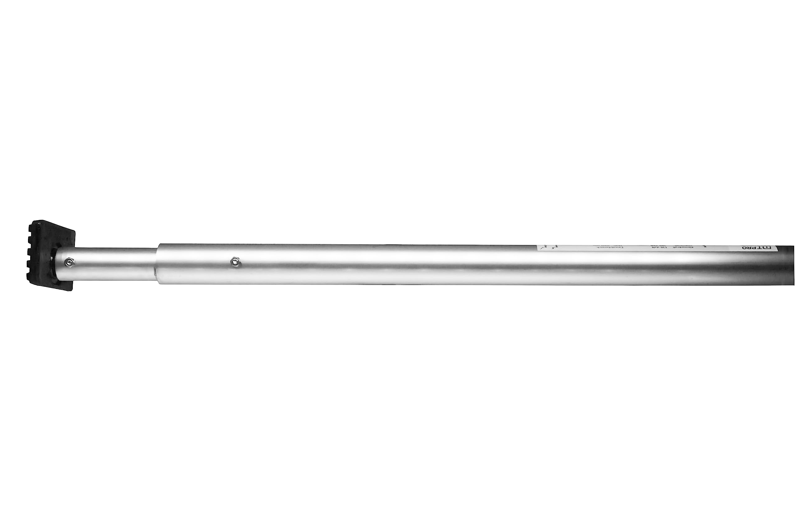 Klemmbalken 1630-2000 mm für Kofferaufbau | Alu eloxiert, rutschhemmende Füße | Profil: Ø 42 mm; Klemmkraft: 130 daN; Sperrkraft: 200 daN