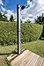 Gre DSPS35 Doccia Solare da Giardino, con Lavapiedi, PVC, 35 L