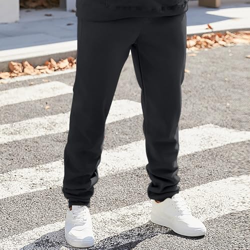 Boys Joggers Sweatpants Kids Sweats Casual Drawstring Elastic Waisted Athletic Basketball Sweat Pants with Pockets2