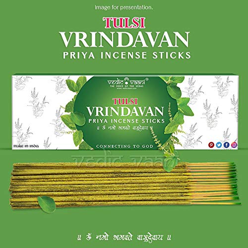 Natural Fresh Soothing Fragrance Tulsi Vrindavan Priya Incense Sticks Agarbattis (1 Kilogram) #TOP1