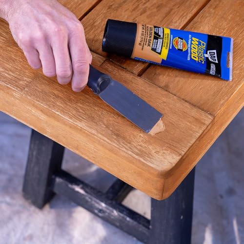 Image of Dap Wood Filler, 6 oz, Tube, Golden Oak, Plastic Wood 7079800582 Pack of 6 Pack of 6