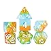 Sirius Dice SDZ001902 Celestial Ocean Dusk Dice - Set of 7