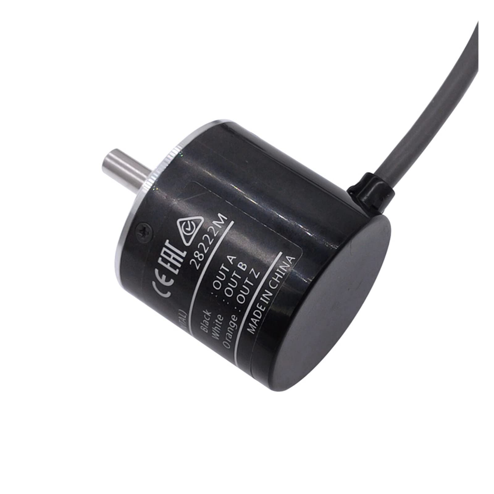 Ersatzteile Drehgeber 1 Stück E6B2CWZ6C Drehgeber E6B2-CWZ6C 100 200 360 500 600 800 1000 2000 P/R 5-24 V DC NPN-Ausgang Drehschalter mit 2 m Leitung Relaissteuerung (Color : 360p R)