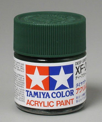 Tamiya 81326 Acrylic XF26 Deep Green paint bottle